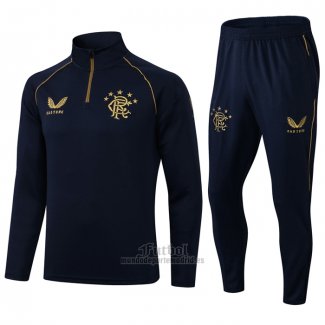 Chandal de Sudadera del Rangers 2021-2022 Azul