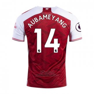 Camiseta Arsenal Jugador Aubameyang Primera 2020-2021