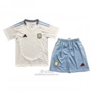 Camiseta Aston Villa Segunda Nino 2024-2025