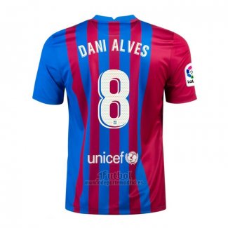 Camiseta Barcelona Jugador Dani Alves Primera 2021-2022