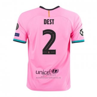 Camiseta Barcelona Jugador Dest Tercera 2020-2021