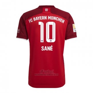 Camiseta Bayern Munich Jugador Sane Primera 2021-2022