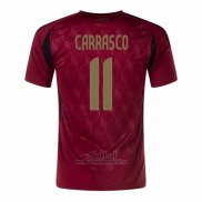 Camiseta Belgica Jugador Carrasco Primera 2024