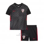 Camiseta Croacia Segunda Nino 2020-2021