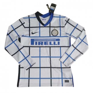 Camiseta Inter Milan Segunda Manga Larga 2020-2021