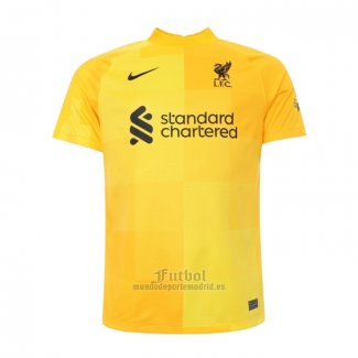 Camiseta Liverpool Portero 2021-2022 Amarillo