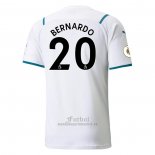 Camiseta Manchester City Jugador Bernardo Segunda 2021-2022