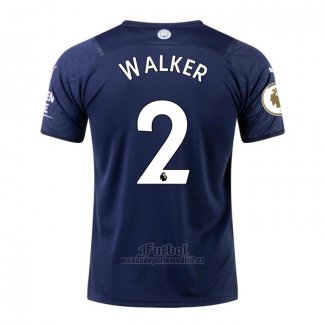 Camiseta Manchester City Jugador Walker Tercera 2021-2022