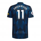 Camiseta Manchester United Jugador Greenwood Tercera 2021-2022