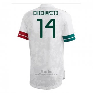 Camiseta Mexico Jugador Chicharito Segunda 2020-2021