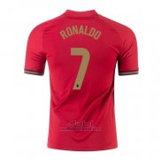 Camiseta Portugal Jugador Ronaldo Primera 2020-2021