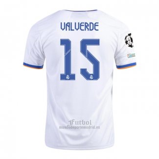 Camiseta Real Madrid Jugador Valverde Primera 2021-2022