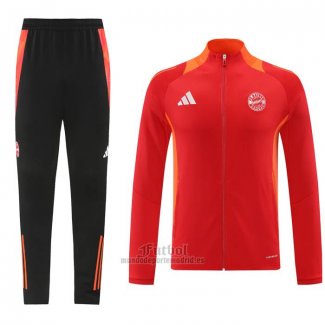 Chandal de Chaqueta del Bayern Munich 2024-2025 Rojo