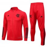 Chandal de Chaqueta del Flamengo 2023-2024 Rojo