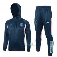 Chandal de Sudadera del Ajax 2023-2024 Azul