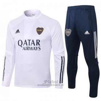 Chandal de Sudadera del Boca Juniors 2020-2021 Blanco