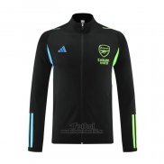 Chaqueta del Arsenal 2023-2024 Negro