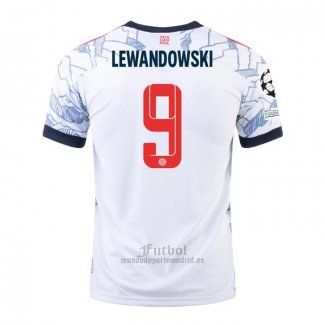 Camiseta Bayern Munich Jugador Lewandowski Tercera 2021-2022