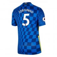 Camiseta Chelsea Jugador Jorginho Primera 2021-2022