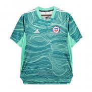 Camiseta Chile Portero 2021-2021 Verde Tailandia