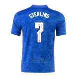 Camiseta Inglaterra Jugador Sterling Segunda 2020-2021