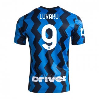 Camiseta Inter Milan Jugador Lukaku Primera 2020-2021