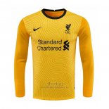 Camiseta Liverpool Portero Manga Larga 2020-2021 Amarillo