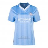 Camiseta Manchester City Primera Mujer 2023-2024