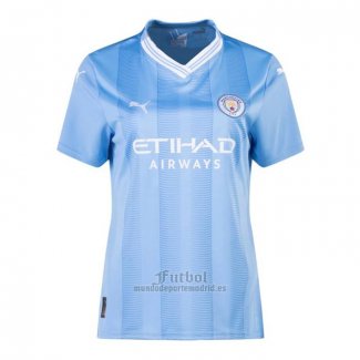 Camiseta Manchester City Primera Mujer 2023-2024