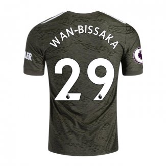 Camiseta Manchester United Jugador Wan-Bissaka Segunda 2020-2021