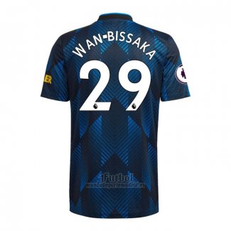 Camiseta Manchester United Jugador Wan-Bissaka Tercera 2021-2022