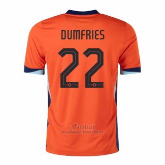 Camiseta Paises Bajos Jugador Dumfries Primera 2024