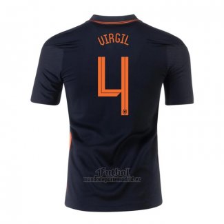 Camiseta Paises Bajos Jugador Virgil Segunda 2020-2021