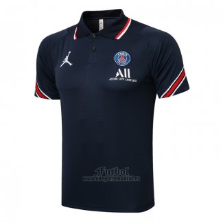 Camiseta Polo del Paris Saint-Germain 2021-2022 Azul