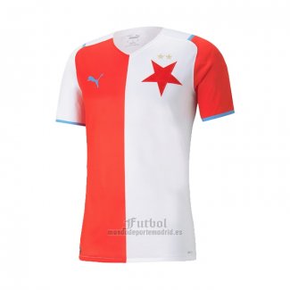 Camiseta Slavia Praha Primera 2021-2022 Tailandia