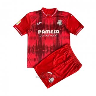 Camiseta Villarreal Segunda Nino 2021-2022