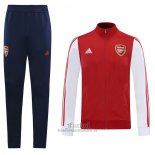 Chandal de Chaqueta del Arsenal 2020-2021 Rojo