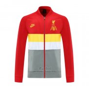 Chaqueta del Liverpool 2021 Rojo