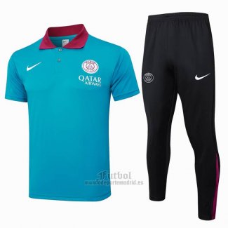 Conjunto Polo del Paris Saint-Germain 2024-2025 Azul