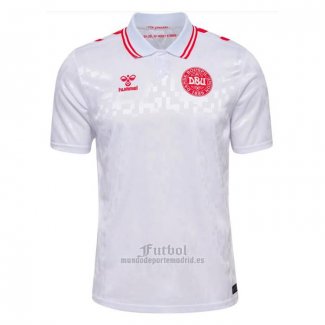 Camiseta Dinamarca Segunda 2024 Tailandia