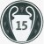 UCL 15 Times Titleholder Trophy