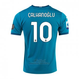 Camiseta AC Milan Jugador Calhanoglu Tercera 2020-2021