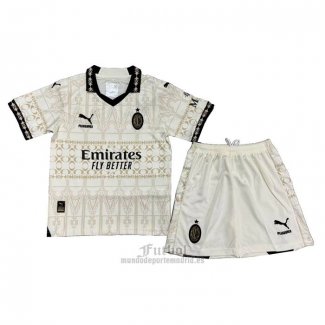 Camiseta AC Milan Pleasures Portero Nino 2023-2024