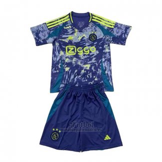 Camiseta Ajax Segunda Nino 2024-2025