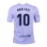 Camiseta Barcelona Jugador Ansu Fati Segunda 2021-2022