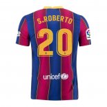 Camiseta Barcelona Jugador S.Roberto Primera 2020-2021