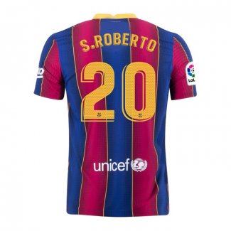 Camiseta Barcelona Jugador S.Roberto Primera 2020-2021