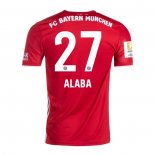 Camiseta Bayern Munich Jugador Alaba Primera 2020-2021