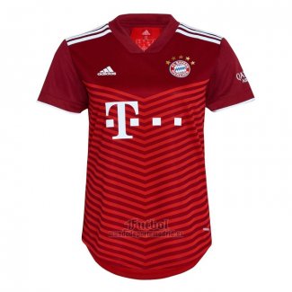 Camiseta Bayern Munich Primera Mujer 2021-2022