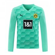 Camiseta Borussia Dortmund Portero Manga Larga 2020-2021 Verde